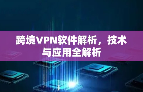 跨境VPN软件解析,技术与应用全解析 跨境VPN软件解析,技术与应用全解析