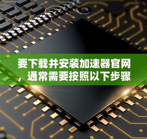 要下载并安装加速器官网,通常需要按照以下步骤操作 要下载并安装加速器官网,通常需要按照以下步骤操作