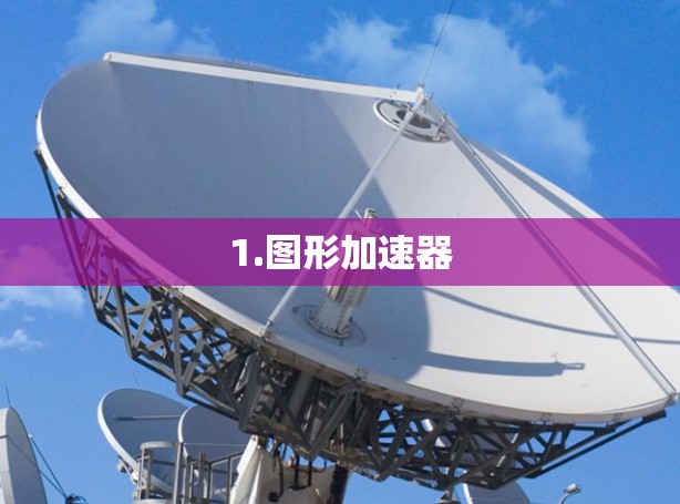 1.图形加速器 1.图形加速器
