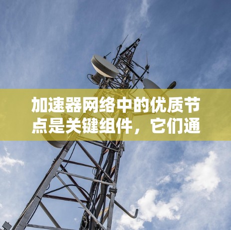 加速器网络中的优质节点是关键组件,它们通过强大的计算能力、丰富的存储资源和高性能的网络连接,为加速器网络提供了核心的数据处理和传输支持。以下是优质节点的详细分析 加速器网络中的优质节点是关键组件,它们通过强大的计算能力、丰富的存储资源和高性能的网络连接,为加速器网络提供了核心的数据处理和传输支持。以下是优质节点的详细分析